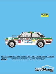 GPmodeling 131ITA124: Engine 1/24 scale - Fiat 131 Abarth Group 4 